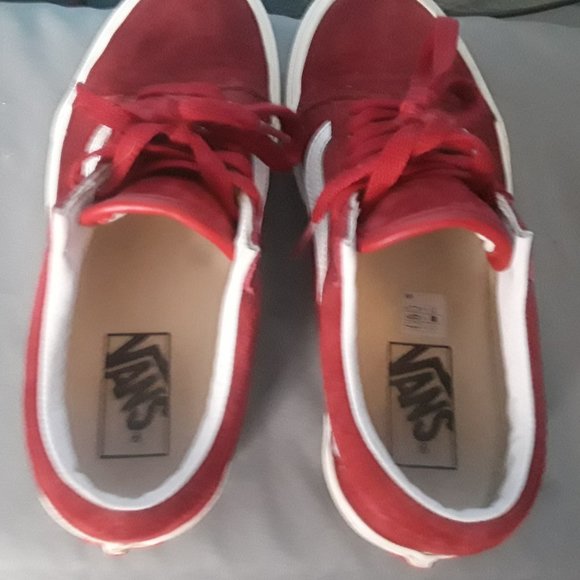 Vans Pig Suede Old Skool Chili Pepper - Picture 5 of 6